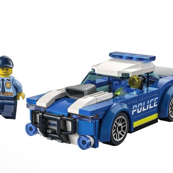 LEGO City Police Car for Kids 5 Years and up with Officer Minifigure, Gi… - Picture 2 of 3